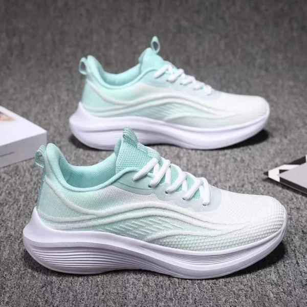 Casual Running Summer Fashion Anti Slip Hiking Mesh Breathability Athletic Shoe Tennis Woman Trend 2024 Woman Sneakers Couple - Gambar 3