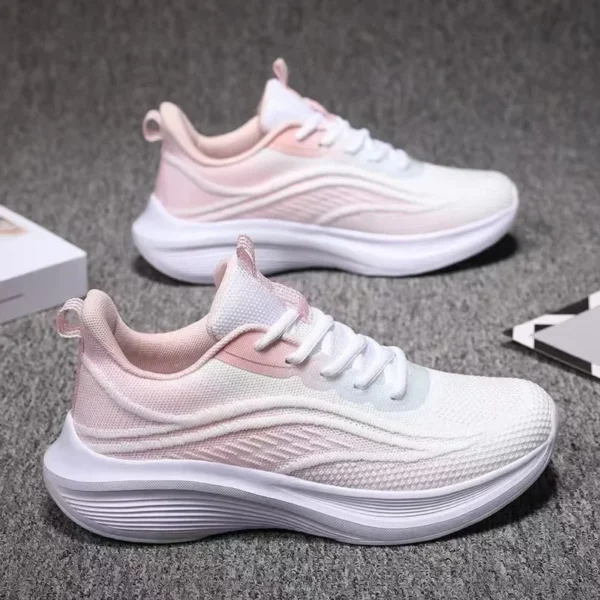Casual Running Summer Fashion Anti Slip Hiking Mesh Breathability Athletic Shoe Tennis Woman Trend 2024 Woman Sneakers Couple - Gambar 5