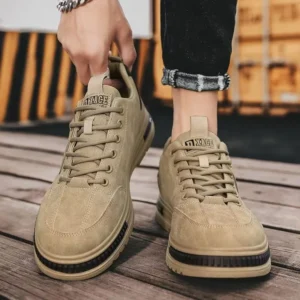 Men's shoes 2024 new spring and autumn season breathable versatile casual trendy shoes men's work lightweight sports board shoes